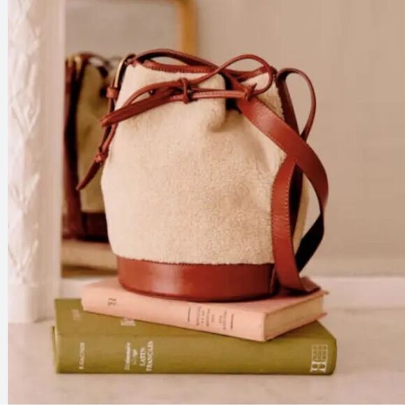 Sezane Handbags - Sezane Farrow Mini Bag Natural Heritage